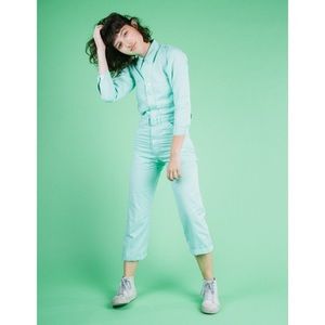 big bud press Other - XS Big Bud Press Mint Jumpsuit - Worn Twice! big bud press Other - XS Big Bud Press Mint Jumpsuit - Worn Twice!